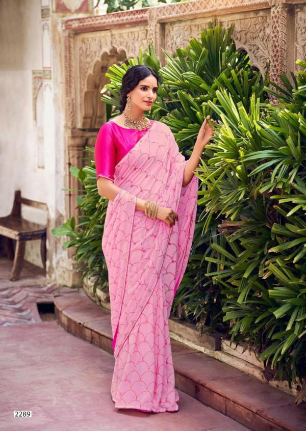 Kashvi Aakruti 2 Fancy Wear Georgette Designer Saree Collection